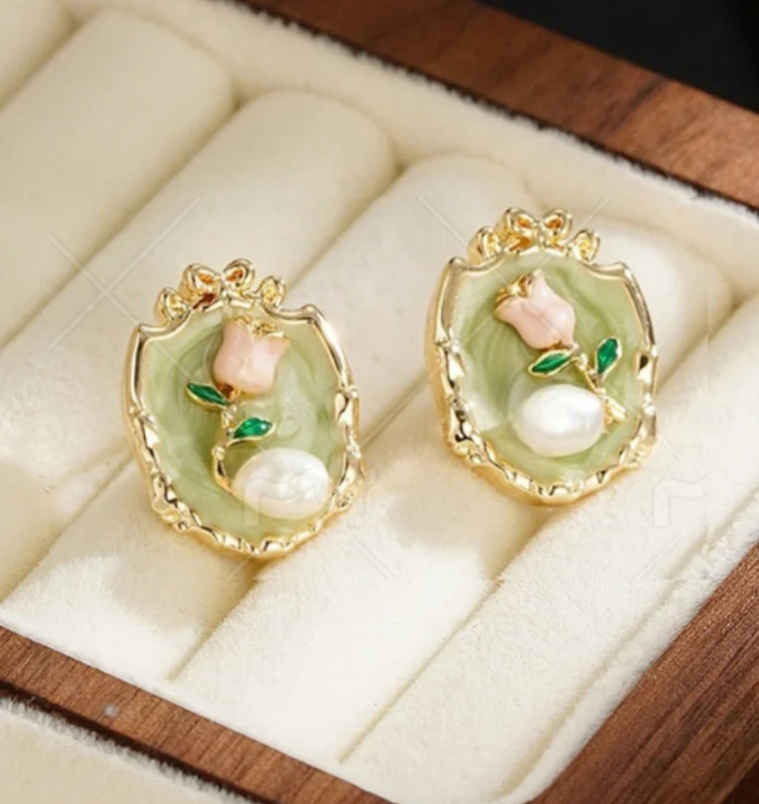 Rose Luxe Studs