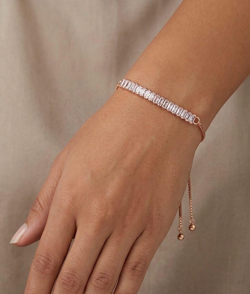 Baguette Tennis Bracelet