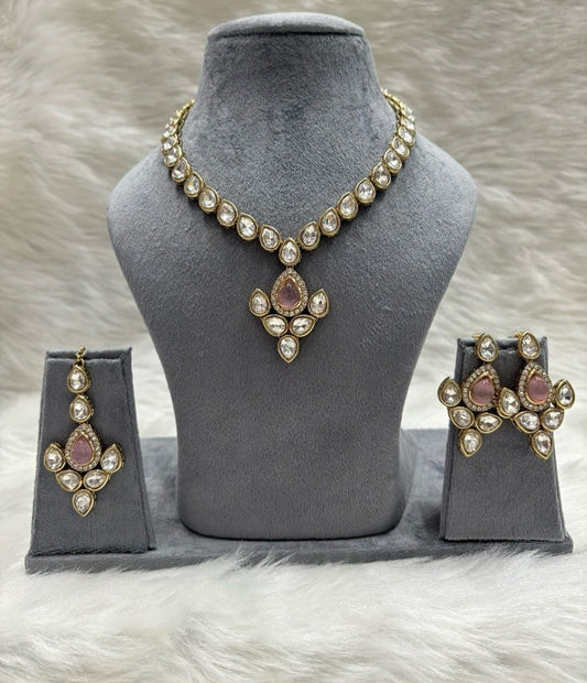 Gulabi Noor Set