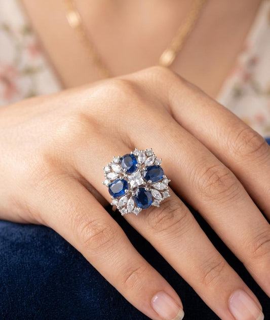 Sapphire Cocktail Ring