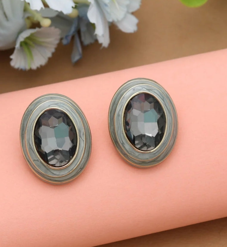 Smoky Grey Studs