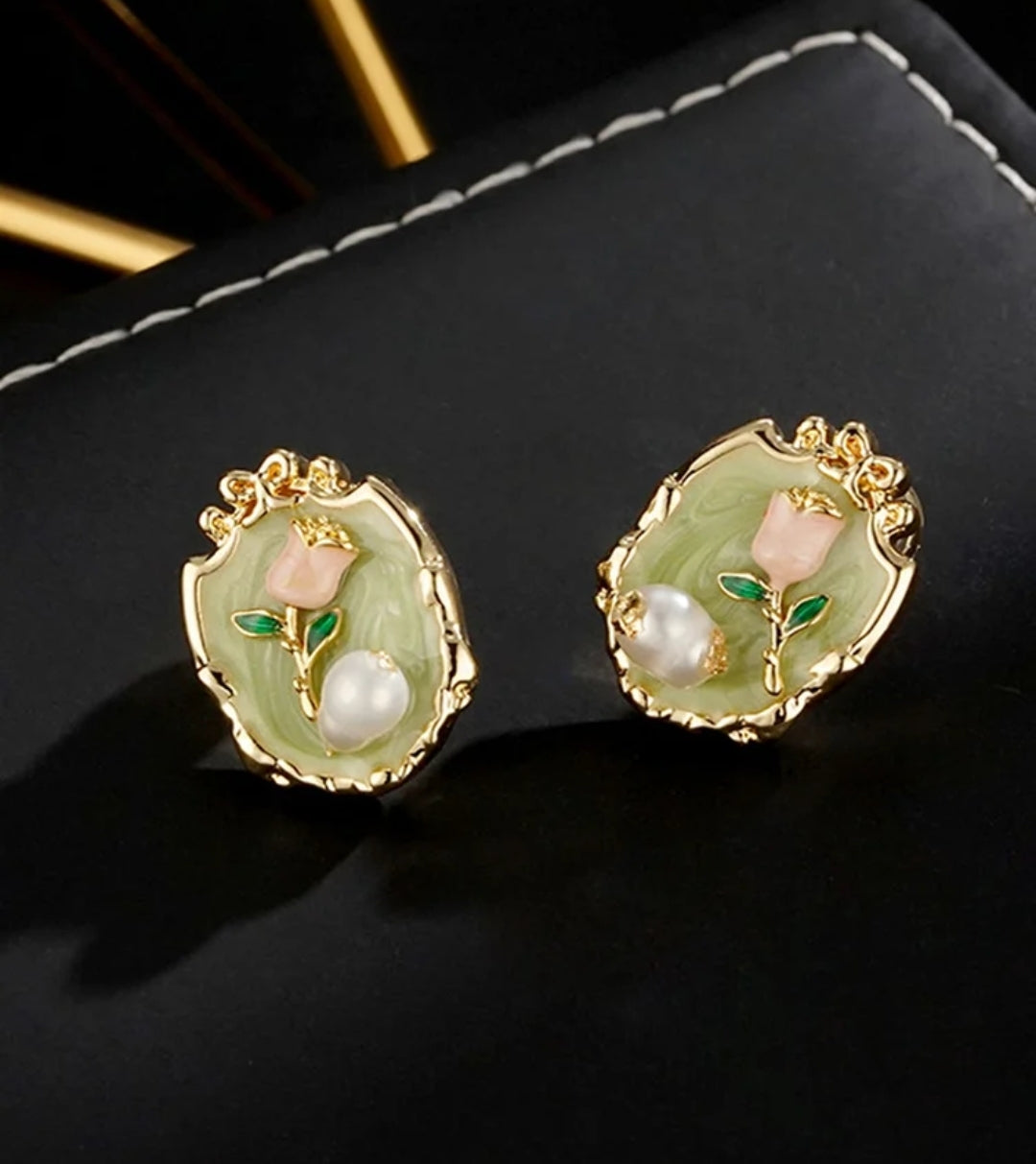 Rose Luxe Studs