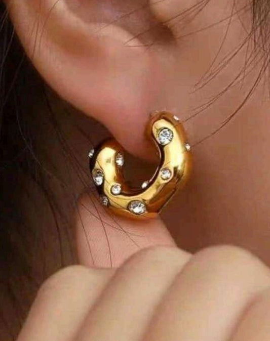 Eterna Hoops @18k