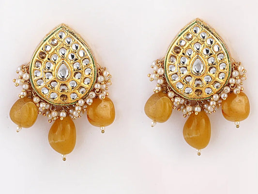 Yellow Teardrop ( Gold Patra)
