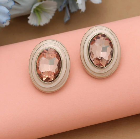 Peach Champagne Stud