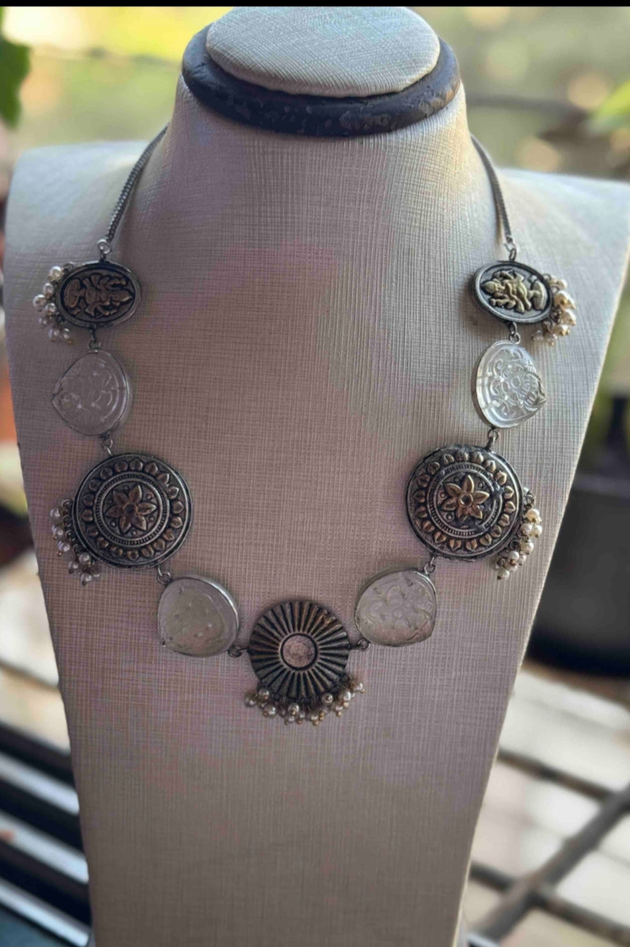 Antique Coin Necklace