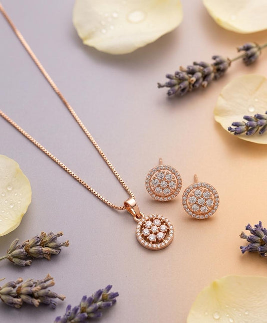 Vintage Halo CZ ( Gift Set)